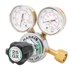 HARRIS 25GX Med/Heavy Duty Oxygen Regulator – 3000510