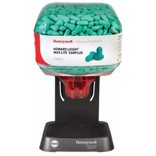 Howard Leight HL400 MAXIMUM LITE Earplug Dispenser – Antimicrobial Protected