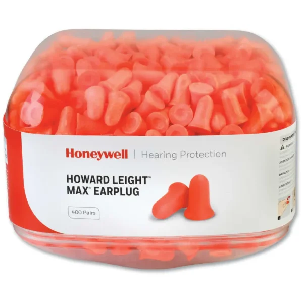 Howard Leight MAXIMUM MAX-1 Disposable Earplugs – HL400 Refill Canister