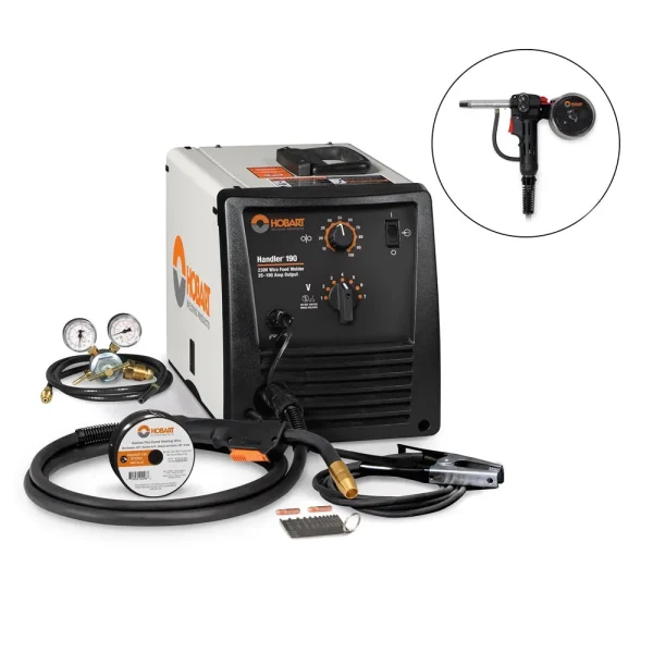 Hobart Handler 190 MIG Welder w/ SpoolRunner 100 – 500554001