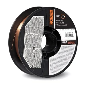 Hobart 024″ ER70S-6 HB-28 Copper Coated Weld Wire 10# – S305401-022