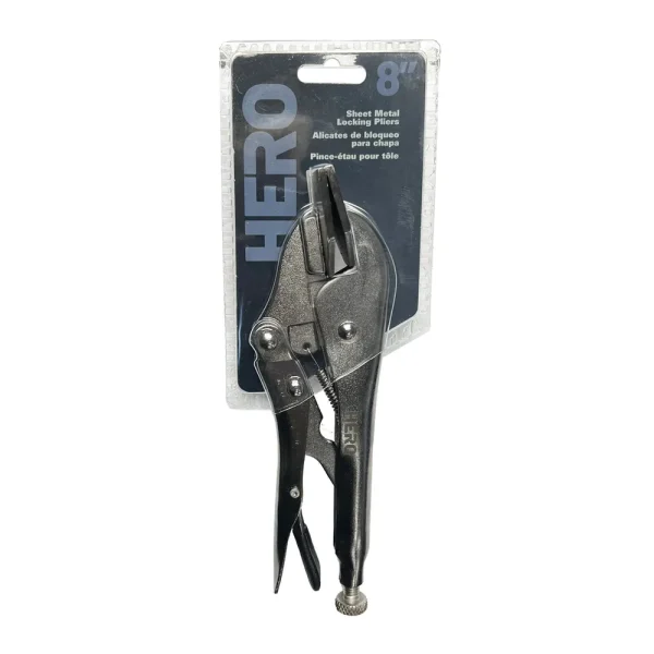 HERO TOOLS HTSM09 8″ SHEET METAL LOCKING PLIER