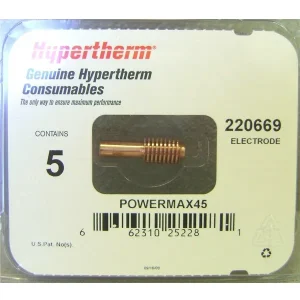 Hypertherm Powermax 45 Electrode #220669 or #228844