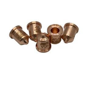 Hypertherm 65 and 85 Replacement 45A Nozzle, 5/pk – 220941