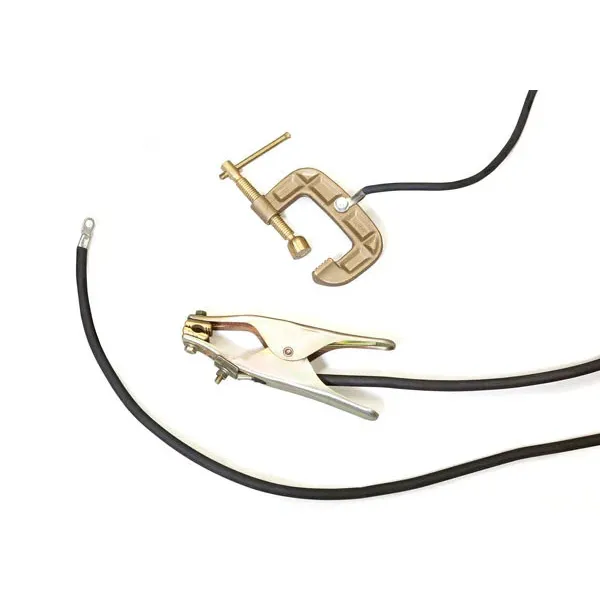 Hypertherm 50 ft 45A 8AWG Work Leads w/ Quick Disconnect & Hand Clamp #223596