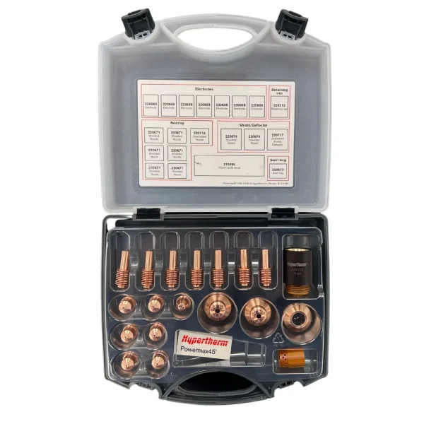 Hypertherm Powermax45 CSA Handheld Cutting Consumable Kit – 851478