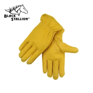 Revco I17 Premium Deerskin Elastic Wrist Driver’s Glove (1 Pair)