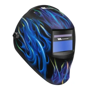 Weldmark Auto Darkening Blue Flame Welding Helmet (BF8VS9-13)
