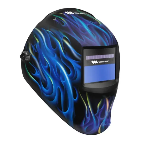 Weldmark Auto Darkening Blue Flame Welding Helmet (BF8VS9-13)