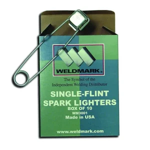 Weldmark WM3001 Single-Flint Spark Lighters (1 box)