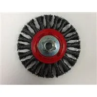 JAZ 78052 4-1/2″ Regular Twist Wheel, 20 Knots 5/8″-11 Thread