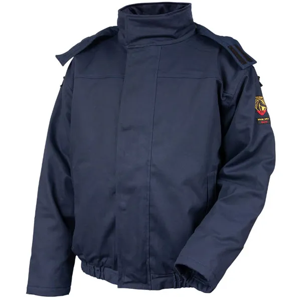 Black Stallion AR/FR Canvas Duck Insulated Welding Jacket JF5000-NV