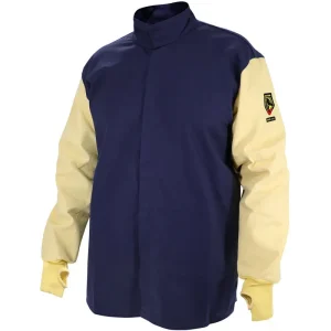 Black Stallion AR/FR Hybrid Cotton/Aramid Welding Jacket JH3025-NY