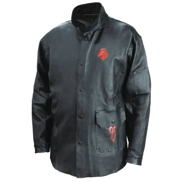 Black Stallion BSX Grain Pigskin Welding Jacket JL2035-BK