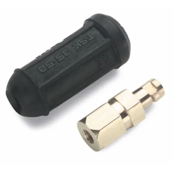 Lincoln Twistmate TIG Torch Adapter – Gas Through 35mm DINSE K1622-1