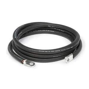 Lincoln K1842-10 Weld Power Cable – Lug to Lug (3/0, 600A, 60%) – 10 ft