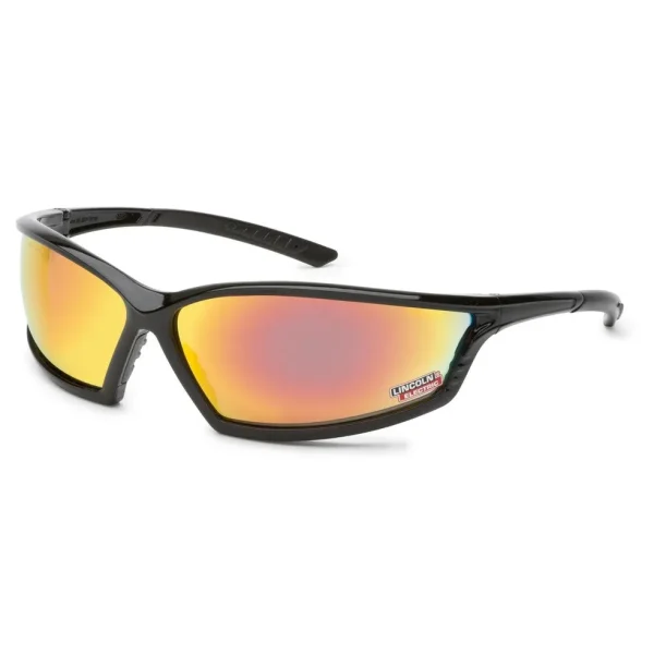 Lincoln I-Beam Black Outdoor Welding Safety Glasses K2971-1