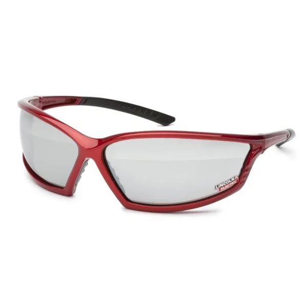 Lincoln I-Beam Red Outdoor Welding Safety Glasses K2972-1