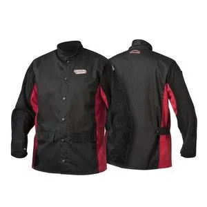 Lincoln K2986 Shadow Split Leather Sleeved Welding Jacket (Medium – 3XL)