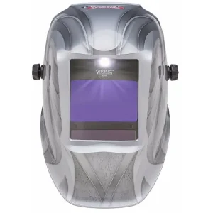 Lincoln Viking 2450 ADV Welding Helmet – Heavy Metal K3029-5