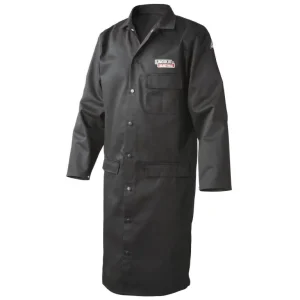 Lincoln K3112 Black Welding Lab Coat (Medium to XL)