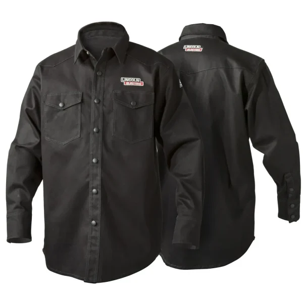 Lincoln K3113 Black FR Welding Shirt