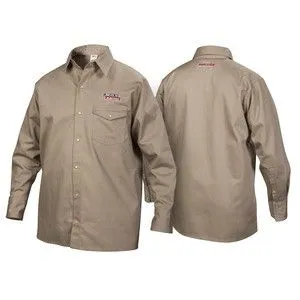 Lincoln K3382 Khaki FR Welding Shirt