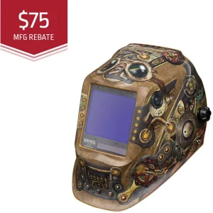 Lincoln Viking 3350 Welding Helmet – Steampunk K3428-4
