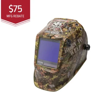 Lincoln Viking 3350 Welding Helmet – Born To Weld K3616-4