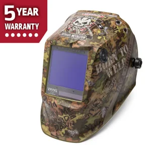 Lincoln Viking 3350 Welding Helmet – Born To Weld K3616-4