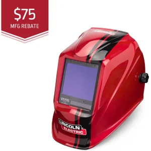 Lincoln Viking 3350 Welding Helmet – Code Red K4034-4