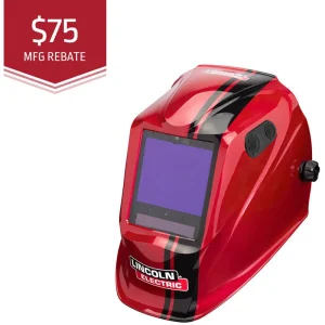 Lincoln Viking 3350 ADV Welding Helmet – Code Red K4034-5