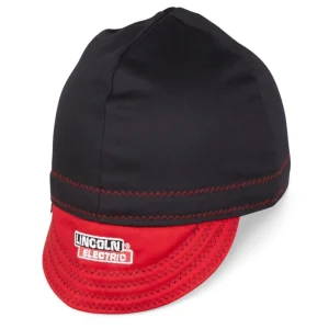 Lincoln FR Black & Red Welding Cap K4818