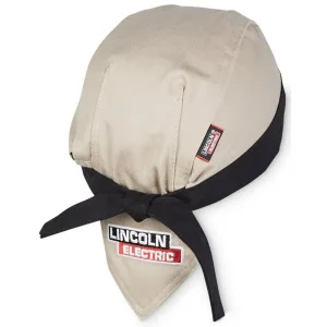 Lincoln FR Khaki w/ Black Headband Welding Bandana K4824-ALL