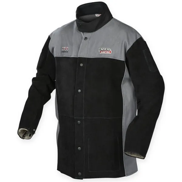 Lincoln XVI Split Leather & FR Cotton Welding Jacket K4933