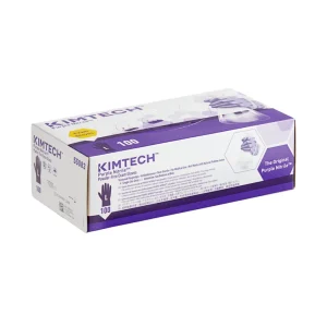 Kimberly-Clark® Kimtech™ Purple Nitrile Gloves – Powder-Free 100/Box