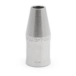 Lincoln KP3075-1-38S 3/8″ Thread-On 1/4″ Stickout Gas Nozzle for 100L (1 Pack)