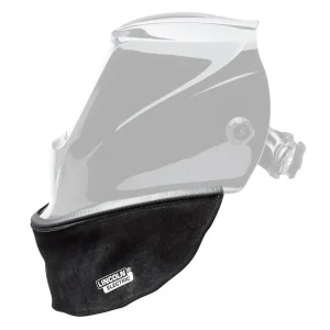 Lincoln Electric KP3729-1 Split Leather Helmet Bib with Press Fit Seal