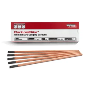 Lincoln Carbon Elite Hollow Gouging Electrodes KP3801 (pkg 50)