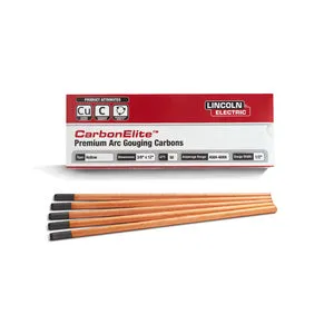 Lincoln KP3801 CarbonElite™ Hollow Gouging Electrodes (50 Pack)