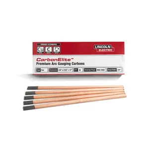 Lincoln KP3802 CarbonElite™ Flat Gouging Electrodes (50 Pack)