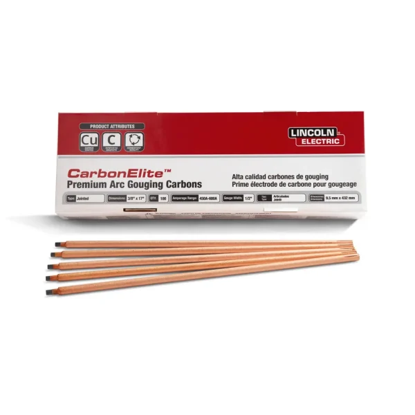 Lincoln CarbonElite Jointed Gouging Electrodes KP3803