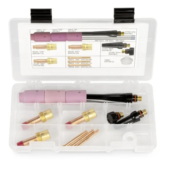 Lincoln Caliber 17/18/26 Series TIG Torch Spare Parts Kit KP4760-MD