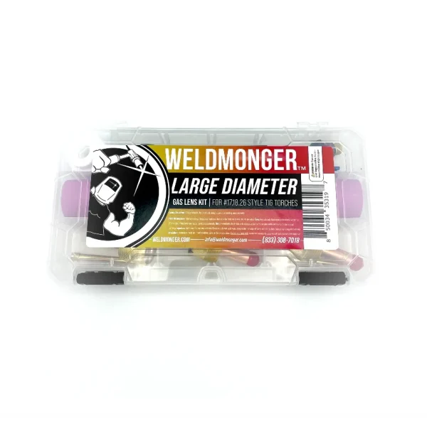CK Worldwide / Weldmonger® Large Diameter Gas Lens Kit (for 17,18,26 Style Torches)