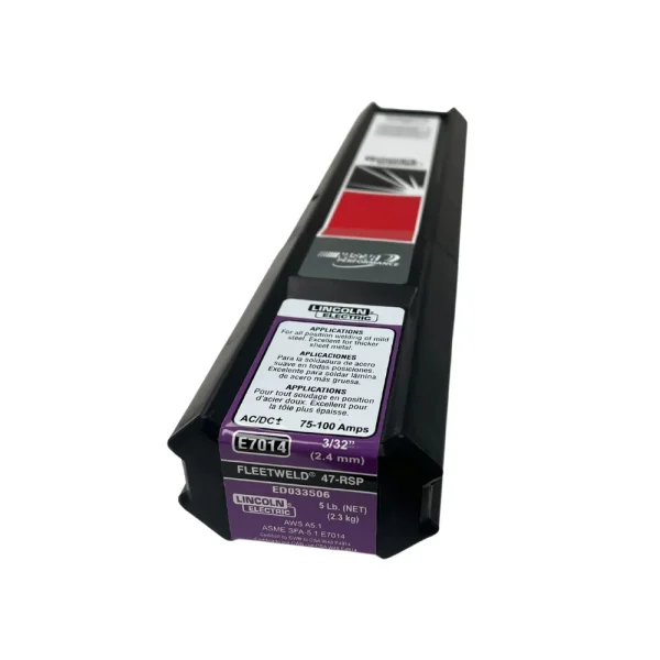 Lincoln Fleetweld 47 Stick Electrode E7014 3/32 5lbs. – ED033506