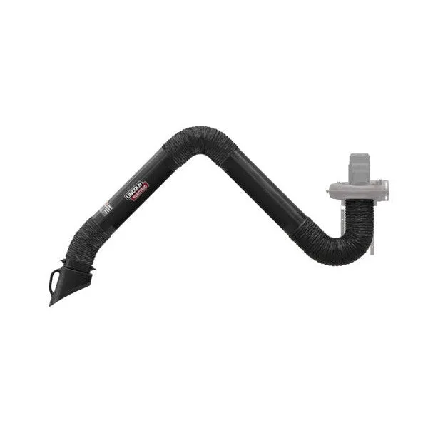 Lincoln Prism Wall-Mount Fume Extraction Arm 10 Ft. Flexible – K1655-8