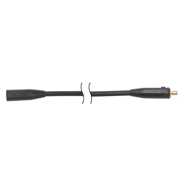 Lincoln Weld Power Cable – Twist-Mate to Twist-Mate (2/0, 350A, 60%) – 50 ft – K1841-50