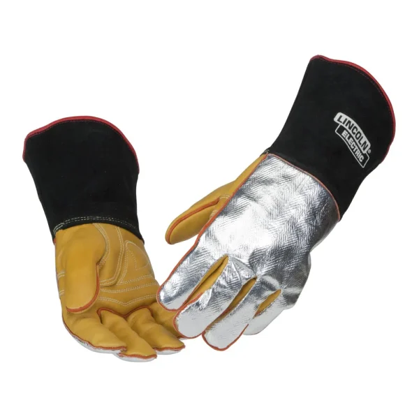 Lincoln Aluminized Heat-Resistant Welding Gloves – K2982