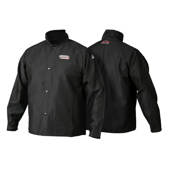 Lincoln Electric Traditional FR Cloth Welding Jacket (Black) #K2985