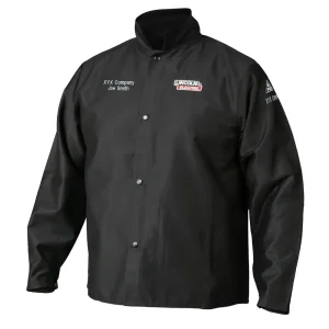 Lincoln Electric Traditional FR Cloth Welding Jacket (Black) #K2985